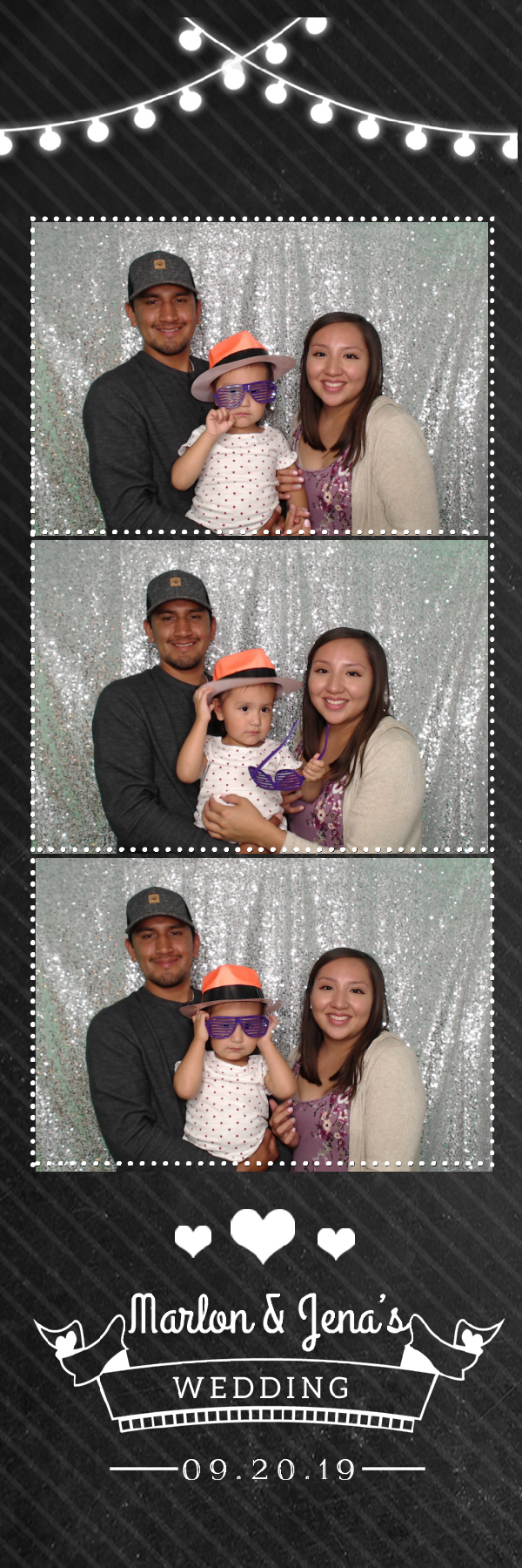 Jena and Marlon's Wedding | View more photos from the event at gallery.photoboothbillings.com/u/PhotoBoothBillings/Jena-and-Marlons-Wedding